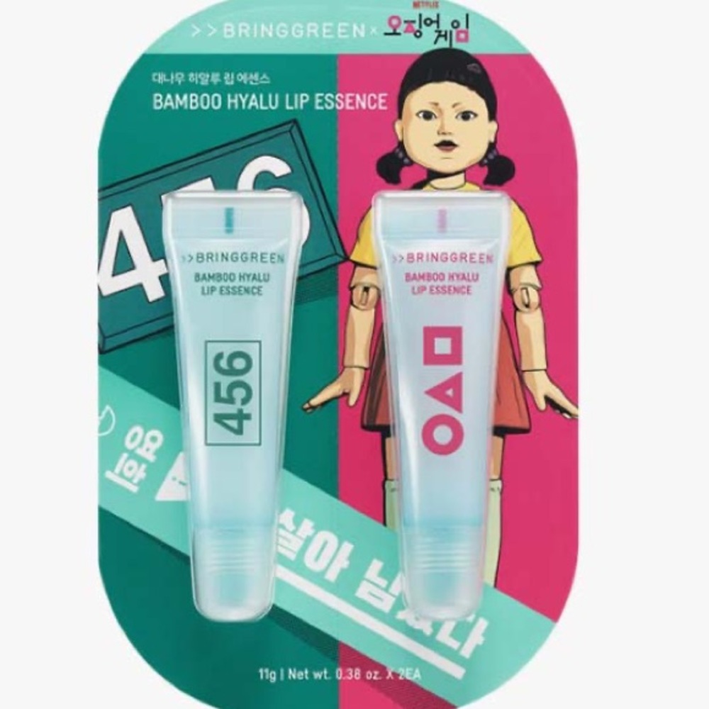 BRINGGREEN Bamboo Hyalu Lip Essence Double Set - Picture 7 of 14